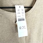 J.Crew NWT  Giselle 100% Cotton Knit Sweater Blazer Sz S Tan Quiet Luxury Preppy Photo 8