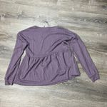 Knox Rose Hazy Lilac Purple Long Sleeve Babydoll Blouse - Size Small - NWT Photo 7