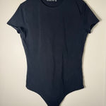 Abercrombie & Fitch  Short Sleeve Black Bodysuit Size XL Photo 0