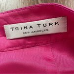 Trina Turk  hot pink silk pencil skirt Photo 2