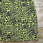 Likely NWT Constance Neon Yellow Leopard Print Bodycon Dress Photo 4