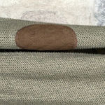 RDI  Sweater Womens Extra Large Green Brown V‎ Neck Elbow Pads Photo 6