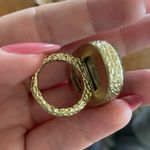 CAbi Green and Gold Gem Large Ring Photo 3