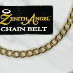 Zenith Angel Gold Tone Chain Belt Y2K Festival NWT Medium (M) ✨ Photo 7