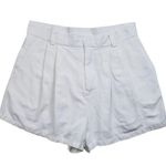 Mable Anthropologie Aliya Shorts Womens Small White Linen Blend High Rise Photo 1