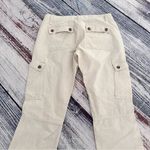 Banana Republic  100% Cotton Women's Beige Cargo Chino Pants Photo 2