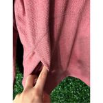 Lululemon Catch A Moment Crew Heathered So Merlot Sz 8 Textured Pullover Red Pin Photo 3