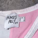 Princess Polly White And Pink Cropped Tennis Tank Top Size 4 Photo 1