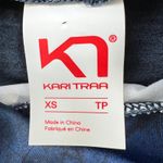 Kari Traa Fierce Long Sleeve Top Womens XS Baselayer Royal Blue Color Block Photo 2