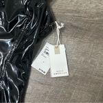 Good American  Faux Leather Bodysuit size 0 NWT Photo 3