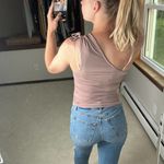 Free People : NWT Mauve One Shoulder Ruched Tank Photo 1