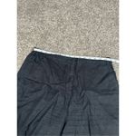 Flax  Linen Pants Black Women’s S Lagenlook Wide Tapered Leg Flowy Zip Button Photo 6