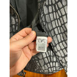 Diane Von Furstenberg New with Tag  DVF Angie Alligator Print Jacquard Crop Moto Photo 2