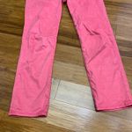 Chico's So Slimming Girlfriend Slim Leg Ankle Coral Pink Jeans Womens Size 6 Photo 2