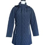 Jones New York Black Women's Quilted Puffer Coat Size M Photo 0