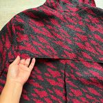 Chico's Chico’s  Travelers Collection Crinkled Fabric Animal Print Blazer Size 3 (XL/16) Photo 7