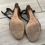 Antonio Melani Leather Wedge Sandals Size 6 Strappy Snake Print Photo 8