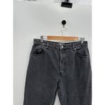 Rolla's  Black Wash Classic Straight High Rise Denim Jeans Regular Fit Size 32 Photo 4