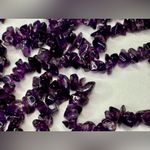 Artisan  amethyst chip bead single strand necklace Photo 7