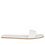 Jeffrey Campbell  Vellum Sandals in White 9 Womens Leather flat slides Photo 13