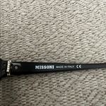 Missoni Black and Red Round Glasses made in Italy MI355V01 Photo 3