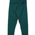 DYI Yoga Green & Blue Joyce Striped Cropped Athletic Leggings XS Photo 2