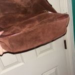 Mercedes Benz Rare Classic Brown Suede Leather Satchel Hand/Shoulder Bag Photo 4