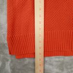 Lauren Ralph Lauren Women's‎ Orange Collared V Neck Sweater size Large Photo 4