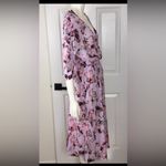 IRO  Liky Floral Midi Dress Lilac Floral Size 36/S/8-10 Photo 7
