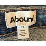 Abound  Women's High Rise Button-Fly Jeans Light Wash Size 29 Photo 7
