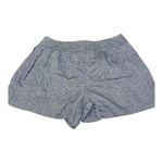 Lane Bryant Blue Soft Linen Blend Shorts
Mid Rise Pleated Womens 18 Photo 1