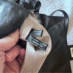 Badgley Mischka Black Genuine Leather Studded Purse Shoulder Bag Satchel Photo 7