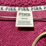Victoria's Secret Pink Sherpa Quarter Zip Pullover Photo 2