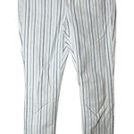 Scotch & Soda ‎ Downtown Surf La Bohemienne Mid Rise Skinny White Blue Striped Photo 0