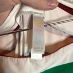 LuLaRoe NEW  TC Tall & Curvy Red White Green Stripe Holiday Leggings Size 12-18 Photo 2