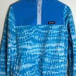 Lands' End  Tie Dye Quarter Snap Heritage Fleece Pullover size XS Photo 1