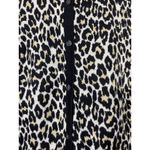 Lands' End Sweater Women XL Knit Cardigan Animal Print Supima Cotton Leopard Photo 3