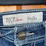 BKE denim Stella distressed jeans bootcut size 26x31 1/2 lighter western country Photo 5