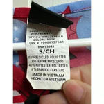 Disney  Red, White, and Blue‎ Mickey Mouse Women's V-Neck Scrub Top Photo 4