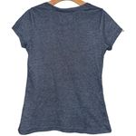 Superdry Women’s Size M Heathered Black Yellow Logo Graphic Short Sleeve T-Shirt Photo 1