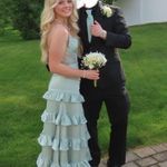 Altar'd State Dress Maxi Malinda Corset Ruffle Photo 1