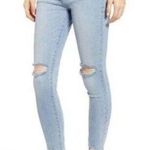 DL1961  Chrissy Distressed Super High Rise Stretch Ankle Jeans Size 27 Photo 0