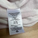 Time and Tru bubble gum pink and cream military print sweater. Size XL. Photo 4