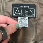 Alex Evenings Brown Beaded Midi & Jacket 2 Piece Dress Wedding Size 10P Photo 7