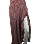 Flynn Skye  Ditzy Floral Front Slit High Waisted Maxi Skirt XS Photo 0