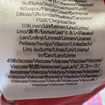 Farm Rio New Sweet Bloom Bouquet Linen Blend Minidress Red Beaded Belt Medium Photo 14