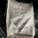 CAbi  Style 413 Womens Black Cotton Pique Cropped‎ Capri Pants Size 6 Photo 6