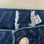 Princess Polly  Organic Dalta Mid Rise Dark Wash Denim Flare Jeans 8 Photo 5