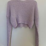 Urban Outfitters lavender cropped sweater Photo 1