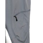 Gray Athletic Pants Womens M Elastic Waist Zip Pockets Athleisure Sporty Comfort Size M Photo 4
